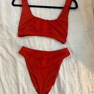 Dippin' Daisy's Vibrant Red Swimwear